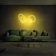 Bunny Ears Neon Sign