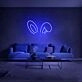Bunny Ears Neon Sign