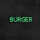 Burger Neon Sign