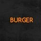 Burger Neon Sign