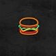 Burger V1 Neon Sign