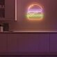 Burger V2 Neon Sign