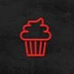Cake Neon Sign