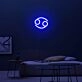 Cancer Zodiac Neon Sign