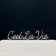 Cest La Vie French Neon Sign