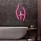 Curvy Hips Neon Sign