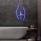 Curvy Hips Neon Sign