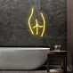 Curvy Hips Neon Sign