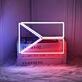 Czech Republic Flag Neon Sign