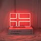 Denmark Flag Neon Sign