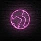 Earth Neon Sign