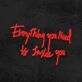 Everything You Need Is Inside You Neon Sign