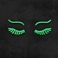 Eyes With Lashes Neon Sign