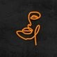 Face Line Neon Sign