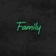 Family Neon Sign