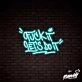Fck It Lets Do It Lettering Neon Sign