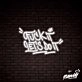 Fck It Lets Do It Lettering Neon Sign