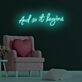 And so it begins LED Neon Sign