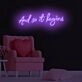 And so it begins LED Neon Sign