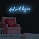 And so it begins LED Neon Sign