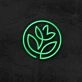 Flower Symbol Neon Sign