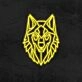 Geo Wolf Neon Sign
