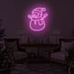 Snowman LED Sign