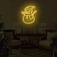 Snowman LED Sign