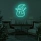 Snowman LED Sign