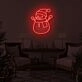 Snowman LED Sign