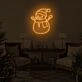 Snowman LED Sign