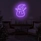 Snowman LED Sign