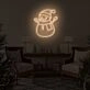 Snowman LED Sign