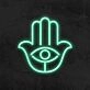 Hamsa Neon Sign