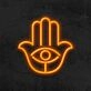 Hamsa Neon Sign