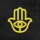 Hamsa Neon Sign