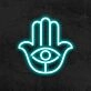 Hamsa Neon Sign
