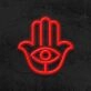 Hamsa Neon Sign