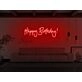 Happy Birthday Cursive Neon Sign
