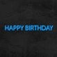 Happy Birthday Neon Sign