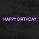 Happy Birthday Neon Sign