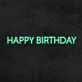 Happy Birthday Neon Sign