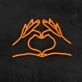 Heart Hands Neon Sign