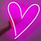 Heart Neon Sign