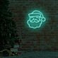 Santa Face LED Neon Sign