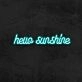 Hello Sunshine Neon Sign