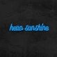 Hello Sunshine Neon Sign