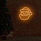 Santa Face LED Neon Sign