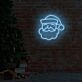 Santa Face LED Neon Sign