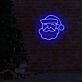 Santa Face LED Neon Sign